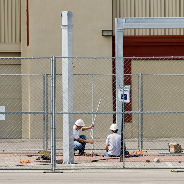 how much time can i lease the temporary fence for my work site or event in Delran